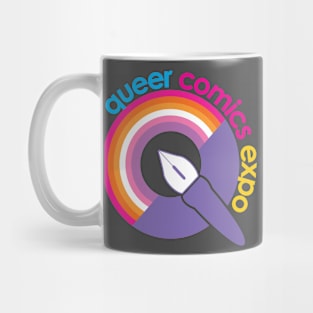 QCE "Q" Logo Lesbian Mug